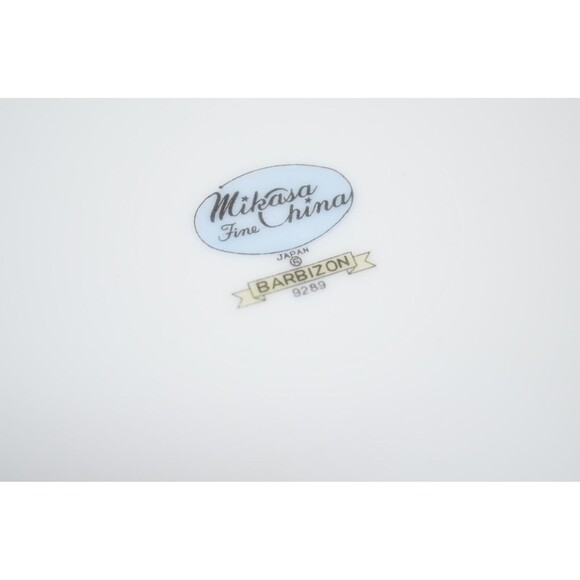 Vtg Mikasa Japan 9289 Barbizon Set Of 4 Soup salad Bowls 7 5/8" Floral - Picture 5 of 10